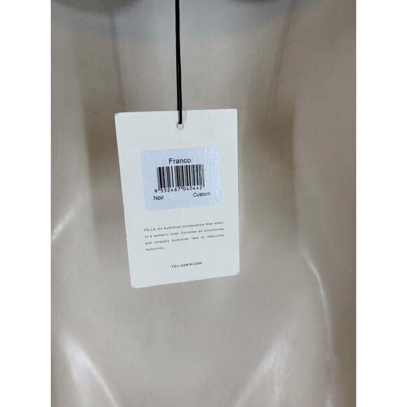 Fella Black Swim Top (B7) - Picture 5 of 6